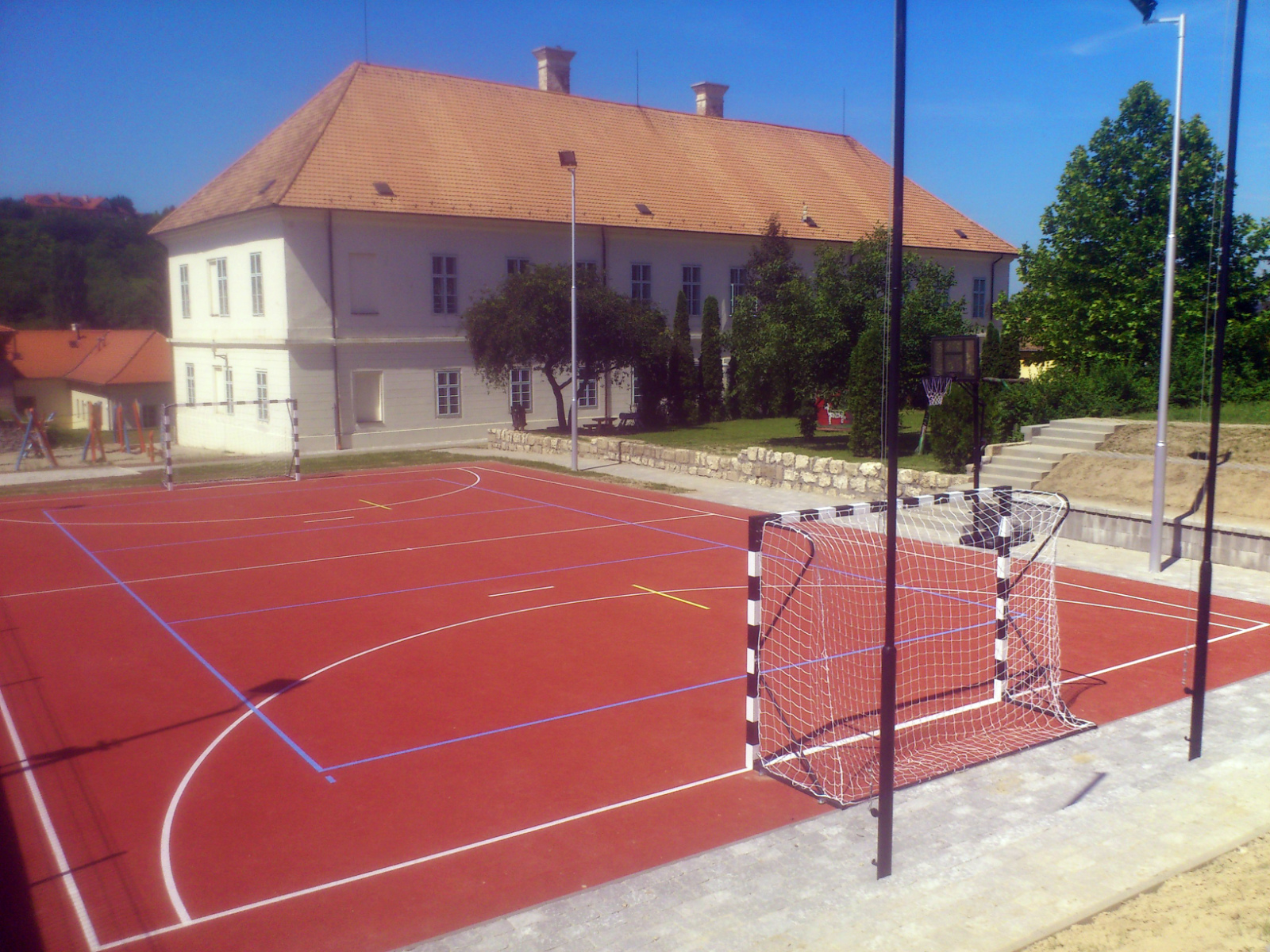 Budajenő Iskola sportpálya
